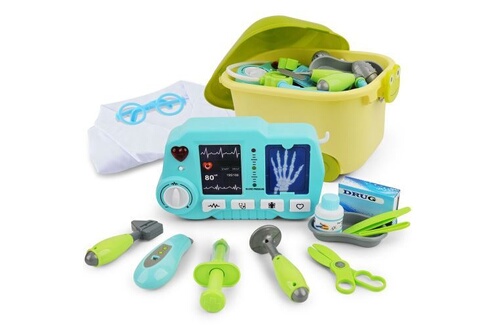 Autre jeux éducatifs et électroniques Yokuli 31pcs docteur jouets set boîte  éducative médical pour enfant