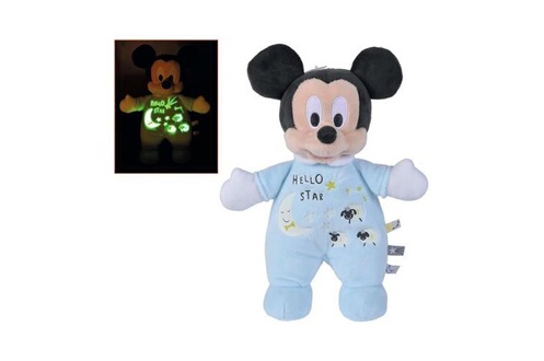 Doudou Disney - Peluche Mickey Lumineux Starry Night 25cm