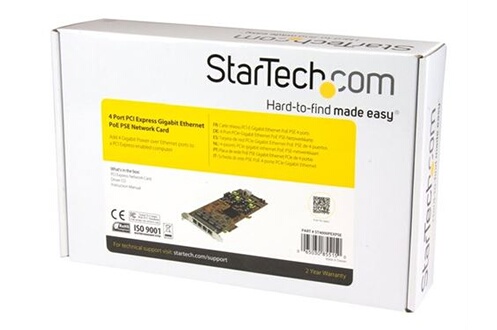 StarTech.com Carte réseau PCI Express à 1 port RJ45 Gigabit
