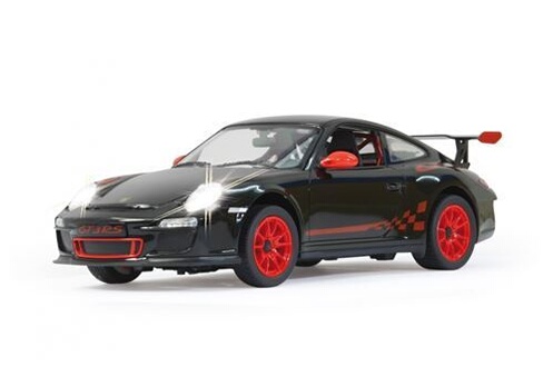 Voiture télécommandée Rastar RC Porsche GT3 garçon 27 MHz 1:14 noir