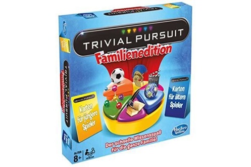 Jeu de stratégie Hasbro jeux 73013594 - trivial pursuit familles