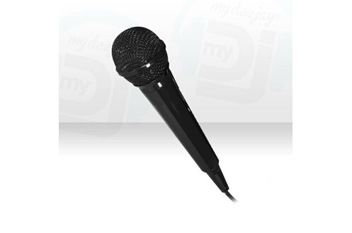 Xpert DJ - Casque d'écoute Filaire, Pliable avec Microphone, Noir