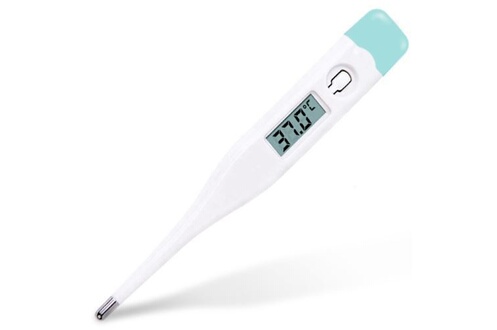 Thermomètre médical bleu digital écran LCD bébé enfant adulte fièvre  température corps