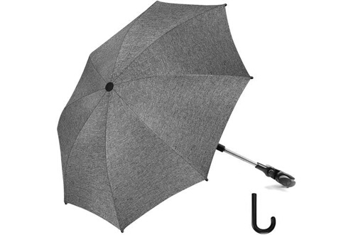 Accessoires poussettes GENERIQUE RIOGOO Parasol pour poussette Parasol  Universal 50+ UV Parasol de protection solaire pour bébé et nourrisson avec  poignée de parapluie pour landau