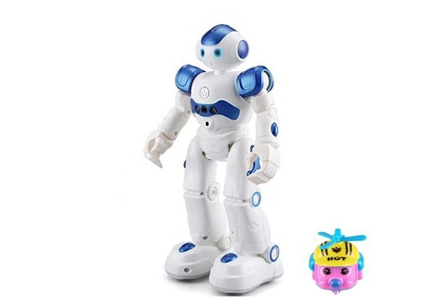 Robot intelligent télécommandé pour enfant, jouet éducatif de