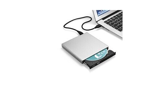 Lecteur de DVD CD Externe Portable pour Ordinateur Portable Mac