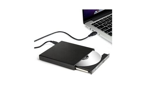 Lecteur CD DVD externe USB 2.0 pour ordinateur portable MacBook Pro Air  Windows