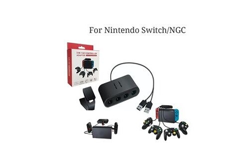 Adaptateur de manette USB GameCube pour Wii U, Nintendo Switch