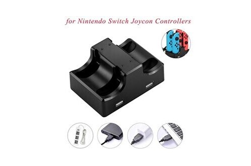 Station de Charge pour nintendo Switch Manette Pro et JoyCons