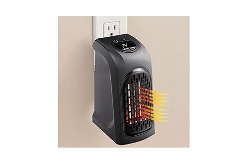 Radiateur électrique Wewoo Chauffage électrique pour bureau maison ac 120 v  us plug 400 w portable mini handy chauffe-air chaud ventilateur chauffe  radiateur chauffe-mural