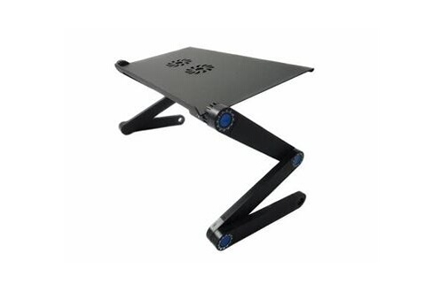 Réglable pour ordinateur portable table ventilé ordinateur portable bureau  lit portable plateau livre bk tablet support 38