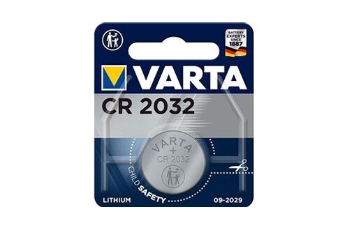 Pile bouton au lithium VARTA CR2032
