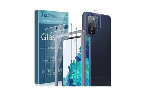 Protecteur d'écran verre trempé de confidentialité Samsung S20