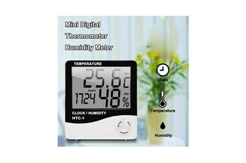 Thermomètre GENERIQUE Thermomètre lcd numérique hygromètre