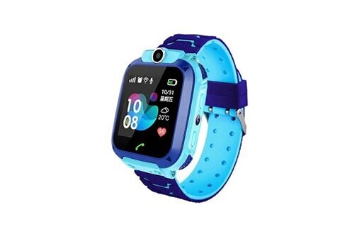 10€ sur Montre Enfant GPS Suivi téléphone intelligent avec surveillance  Emergent SOS (Bleu) - Montre connectée - Achat & prix