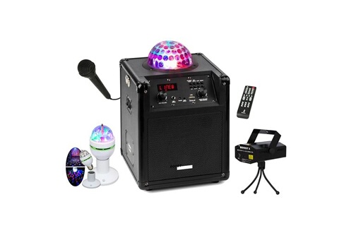 Enceintes, baffle et amplis DJ Boost Pack Karaoke USB / Bluetooth