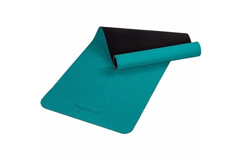 Tapis de sport Movit Tapis de gymnastique TPE, tapis de pilates, tapis  d'exercice premium, tapis de yoga, sans substances nocives, 190 x 60 x  0,6 cm, couleur vert foncé 