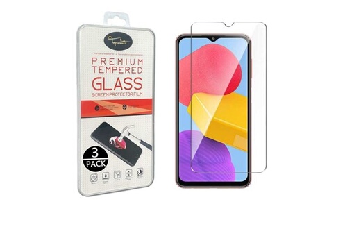 Protection d'écran pour smartphone Toproduits [3pack] Film de protection  2.5D Verre trempé pour Samsung Galaxy M33 5G [®]