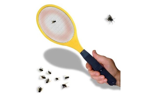 Raquette Anti Moustique Electrique Insectes Tue Mouche Electrique