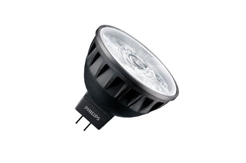 Ampoule électrique Techbrey Ampoule LED GU5.3 MR16 Dimmable PHILIPS 12V CRI  92 ExpertColor 7.5W 36º Black Blanc Neutre 4000K