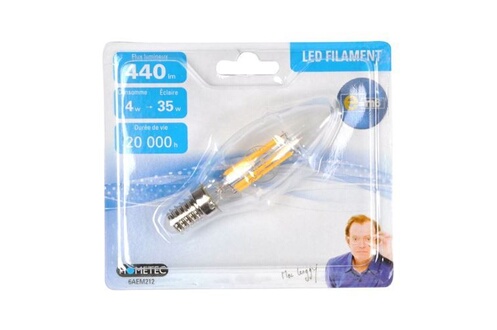 Acheter Ampoule LED filament - 8W -E27
