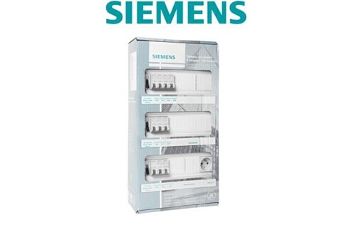 Tableau à disjoncteur Siemens - tableau électrique pré-équipé 3 rangées