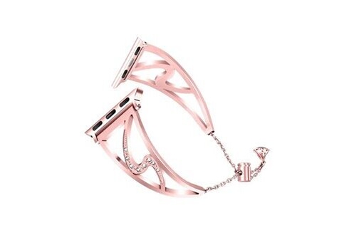 Accessoires bracelet et montre connectée GENERIQUE Bracelet de remplacement  pour bracelet de filles en diamant pour apple montre 2/3/4 38 / 40mm