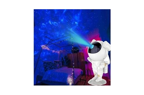 Generic Projecteur LED Ciel Étoilé Romantique à 2 Têtes, Lampe de