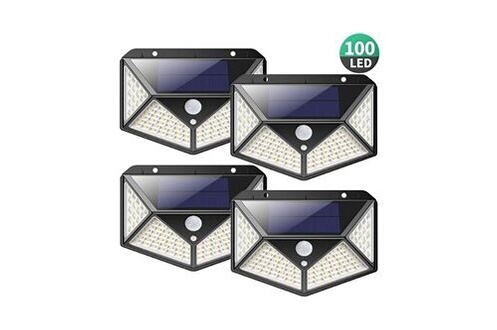 Lampe Solaire Extérieur iPosible【Version Puissante 4 Pack】100