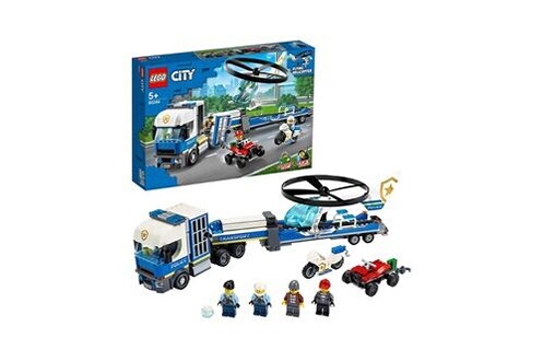 Lego Lego ® city - le transport de l'hélicoptère de la police