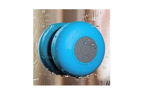 Enceinte Waterproof Bluetooth pour Smartphone Ventouse Haut-Parleur Micro  Douche Petite (NOIR) - Shot Case