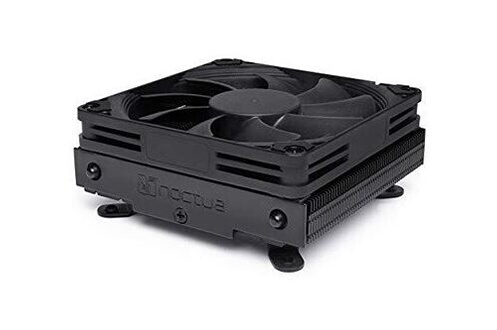 Ventilateur PC Noctua nh-l9i chromax. Black, ventirad cpu 92 mm ultra  compact (noir)