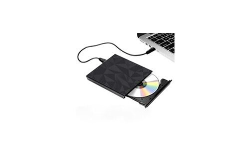 Lecteur-graveur externe GENERIQUE Graveur de dvd / cd usb 3. 0 lecteurs  optiques externes dvd / cd rw haute vitesse