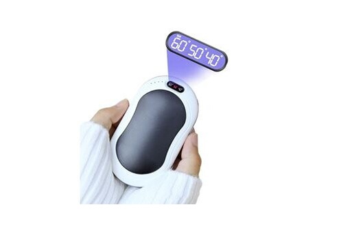 Chauffe mains rechargeable batterie pour samsung galaxy z flip smartphone  5200mah usb chaufferette lumiere electrique