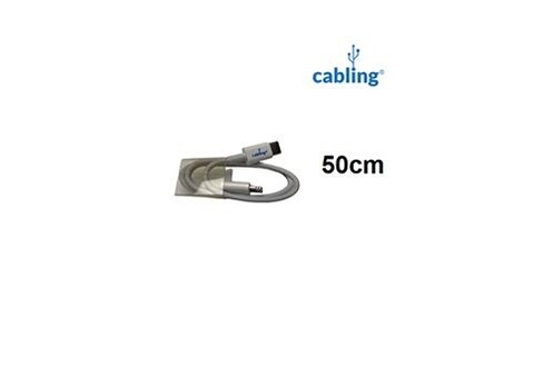 Câble téléphone portable CABLING ® câble chargeur iphone, 0. 5m