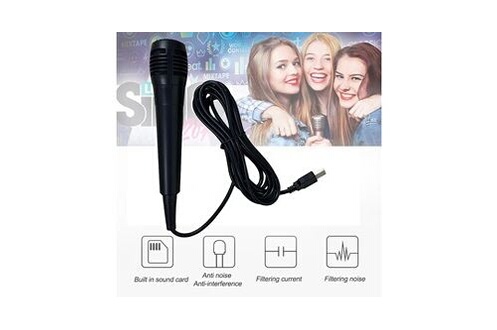 usb microphone (let's sing) for switch/ps4/wii/xbox