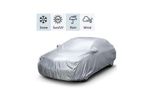 Housse protection etanche voiture couverture imperméable auto anti uv neige  / poussière 485 * 180 * 120 cm bâche voiture berline