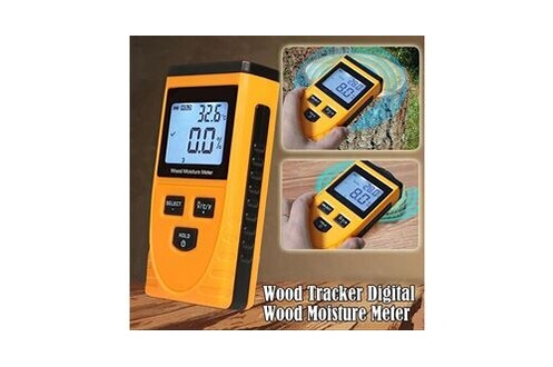 Testeur d'humidité du bois, écran numérique LCD, détecteur d