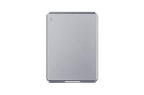 Disque dur interne Lacie mobile drive 4to, disque dur externe portable,  space grey, usb-c usb 3. 0 thunderbolt 3, mac, pc (sthg4000402)
