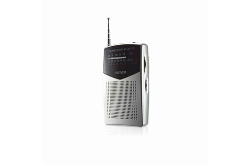 Radio Portable Pocket - AM / FM, 2 piles