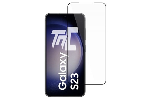 Protection d'écran pour smartphone TM Concept Verre trempé pour Samsung  Galaxy S23 - Noir -®