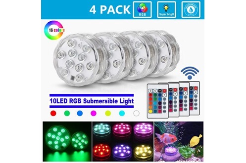 16€03 sur Lampe d'aquarium LED étanche - Blanc - Éclairages et