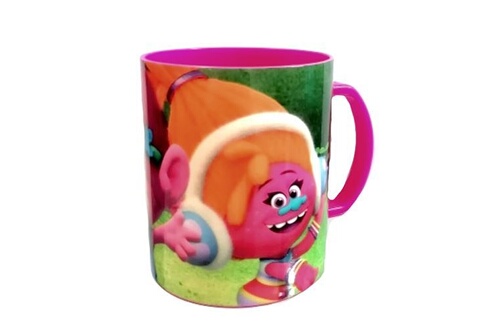 Tasse et gobelet bébé Guizmax Tasse Les Trolls mug plastique Casa enfant  Poppy 