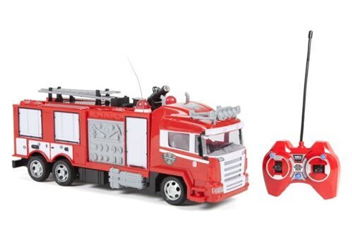 Camion pompier sonore 31 cm - vehicules-radiocommandes-miniatures