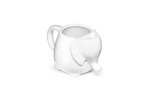 Mug éléphant avec porte sachet à thé en porcelaine 500 ml - Totalcadeau
