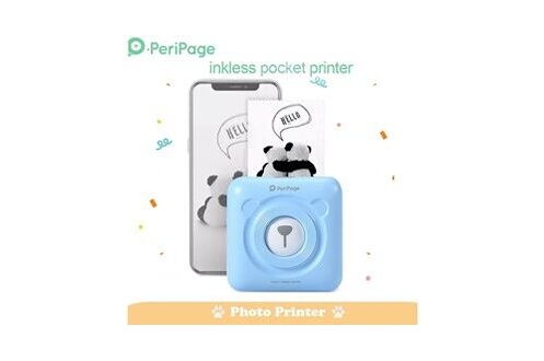 Imprimante photo PeriPage Mini Imprimante Bluetooth portable