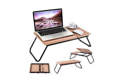 Support d'ordinateur portable portatif pour lit et canapé en bois -  ValiaiDesign - La Place du Coq