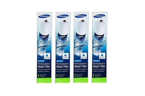 Filtre réfrigérateur Samsung Lot de 4 filtres � eaux originaux pour  r�frig�rateur am�ricain