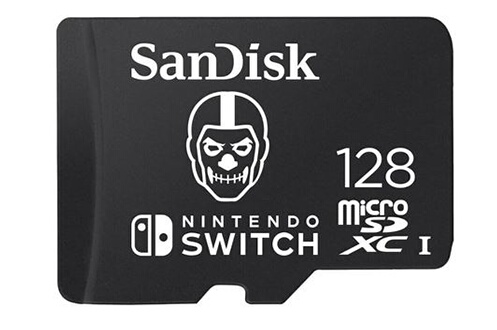 SanDisk 128 Go UHS-I microSDXC Carte Mémoire pour Nintendo Switch