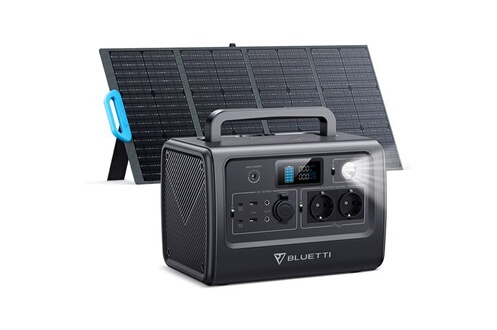 BLUETTI Générateur électrique1000W/716Wh EB70 Groupe Electrogène Solaire  Station d'énergie portable (crête 1400W) écologique Batterie LiFePo4 de